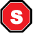 State listed logo Stop Sign