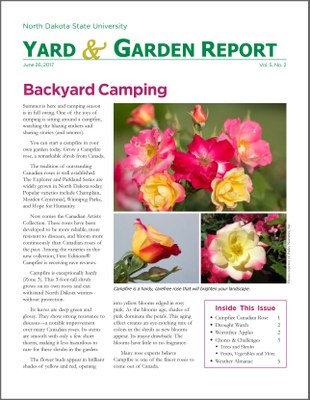 NDSU Yard & Garden Report for June 26, 2017