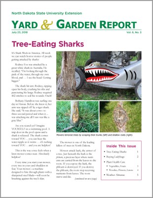 NDSU Yard & Garden Report for July 23, 2018