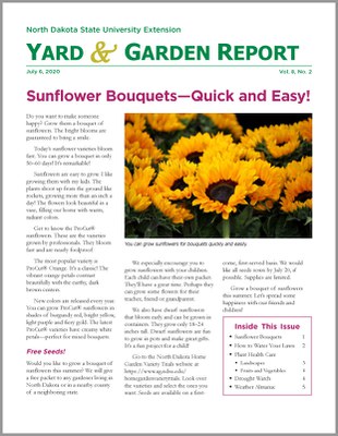 NDSU Yard & Garden Report for July 6, 2020