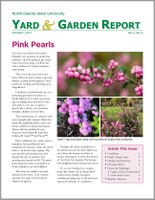 NDSU Yard & Garden Report for October 7, 2017