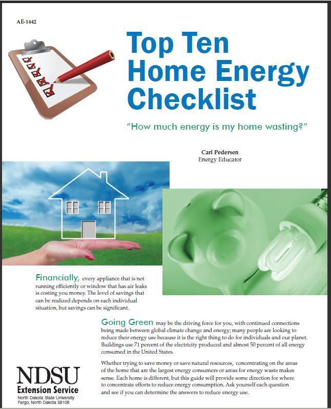 Top Ten Home Energy Savings