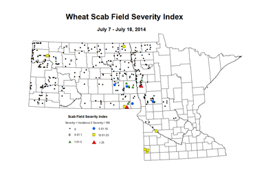 7 7 7 18 Wheat Scab Index