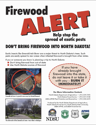 Firewood Alert ND