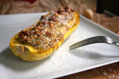 Stuffed Delicata squash