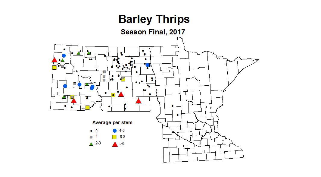 thrips Season Final Barley 2017