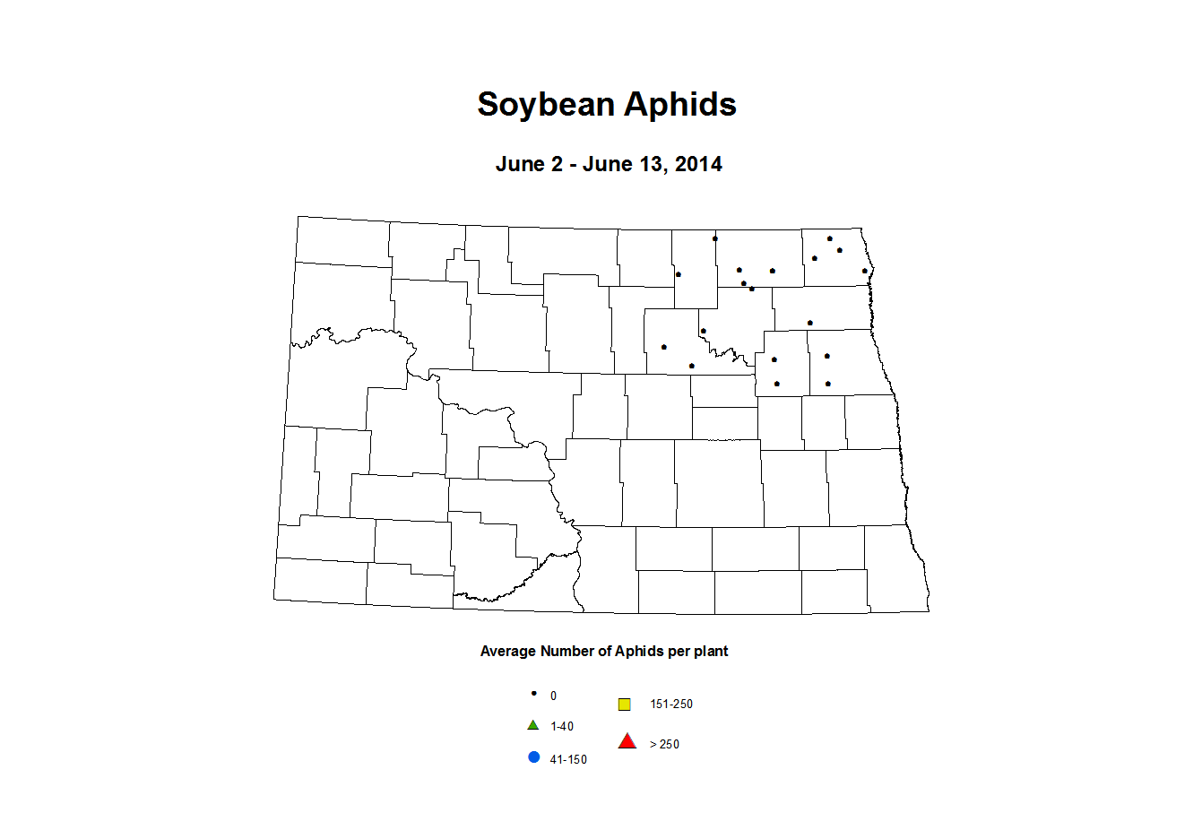 6 2 6 13 Soybean Aphids Average Per Plant