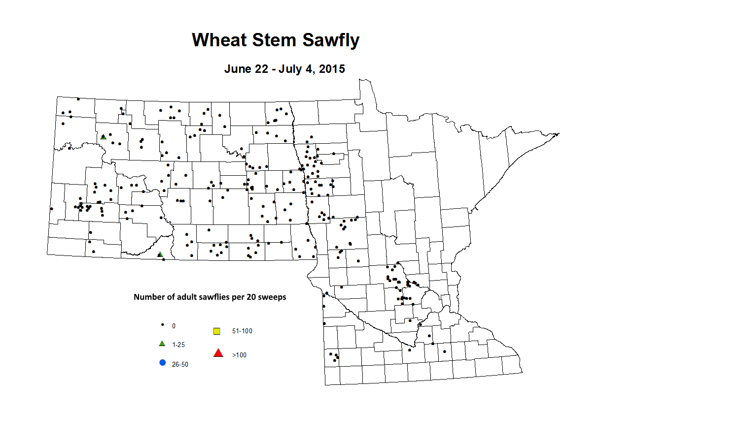 6 22 7 4 Wheat Stem Sawfly