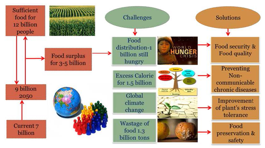 Emerging global challenges and GIFSIA initiatives to address these global issues of food security and human health