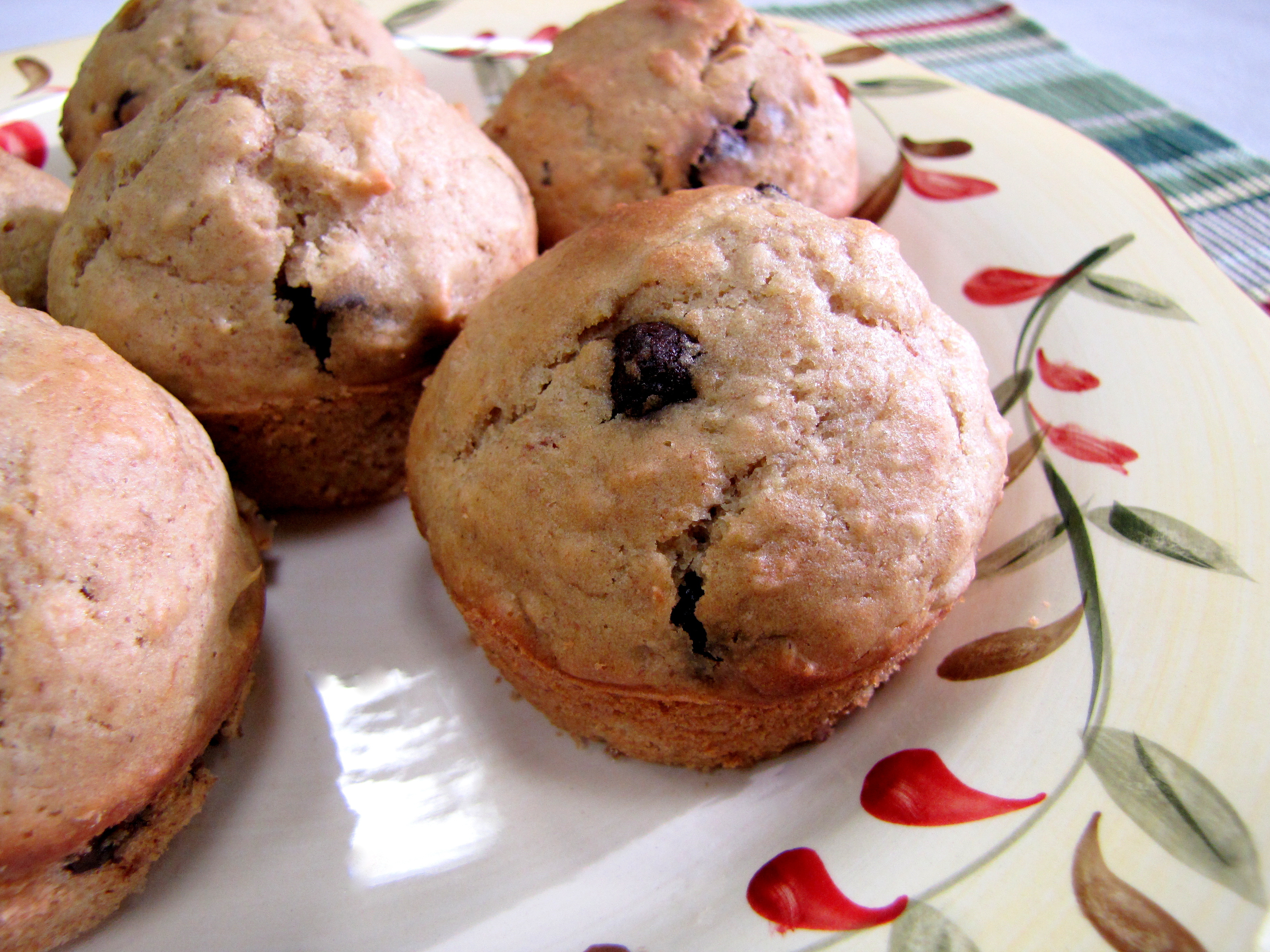 Chocolate Chip Bean Muffins