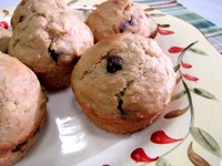Chocolate Chip Bean Muffins