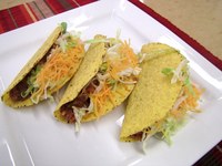 Pinto Bean Beef Tacos