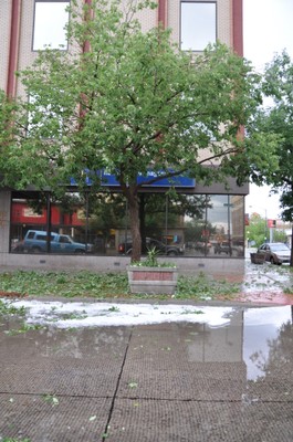 Hail Storm in Cheyenne, WY