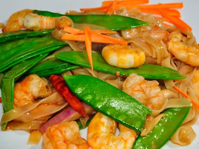 The crisp, sweet pods of snow peas are delightful in stir fries. 