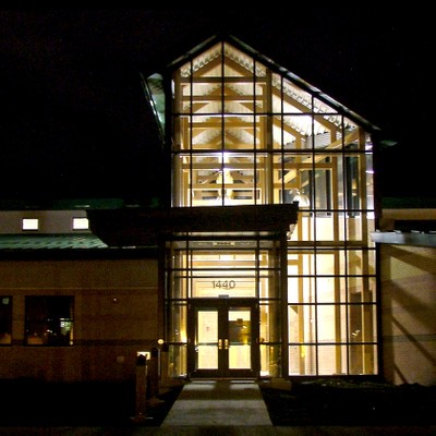 Front Entrance of Greenhouse