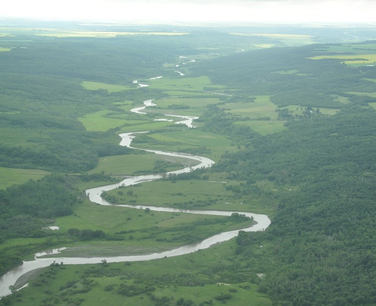 Pembina Gorge and River