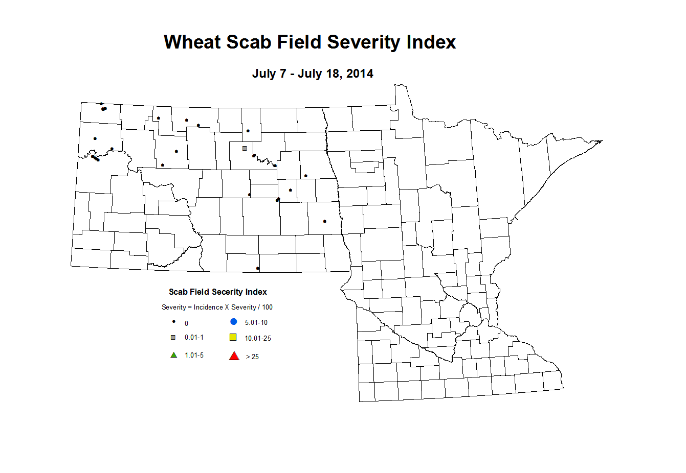 7 7 7 18 Barley Scab Index