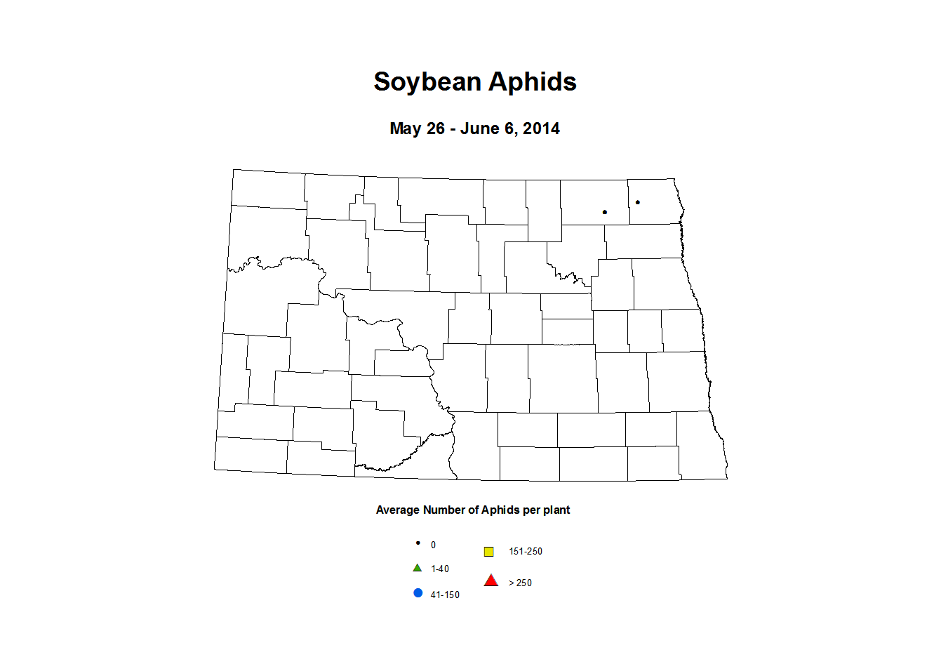 5 26 6 6 Soybean Aphids Average Per Plant