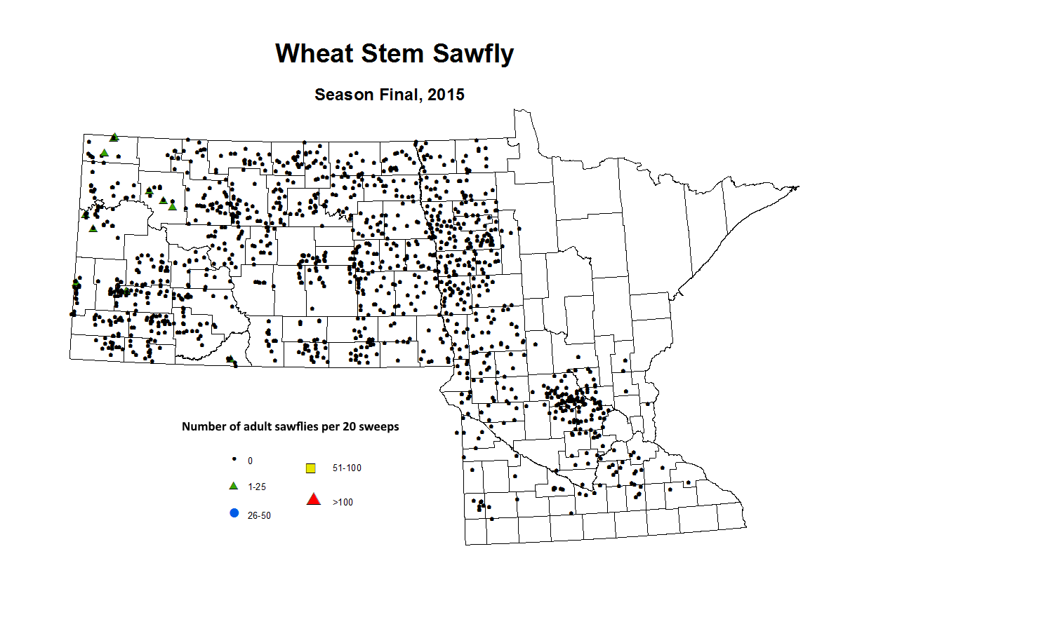 Season Final 2015 Wheat Stem Sawfly