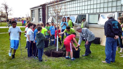 2014 Arbor Day in Cando ND