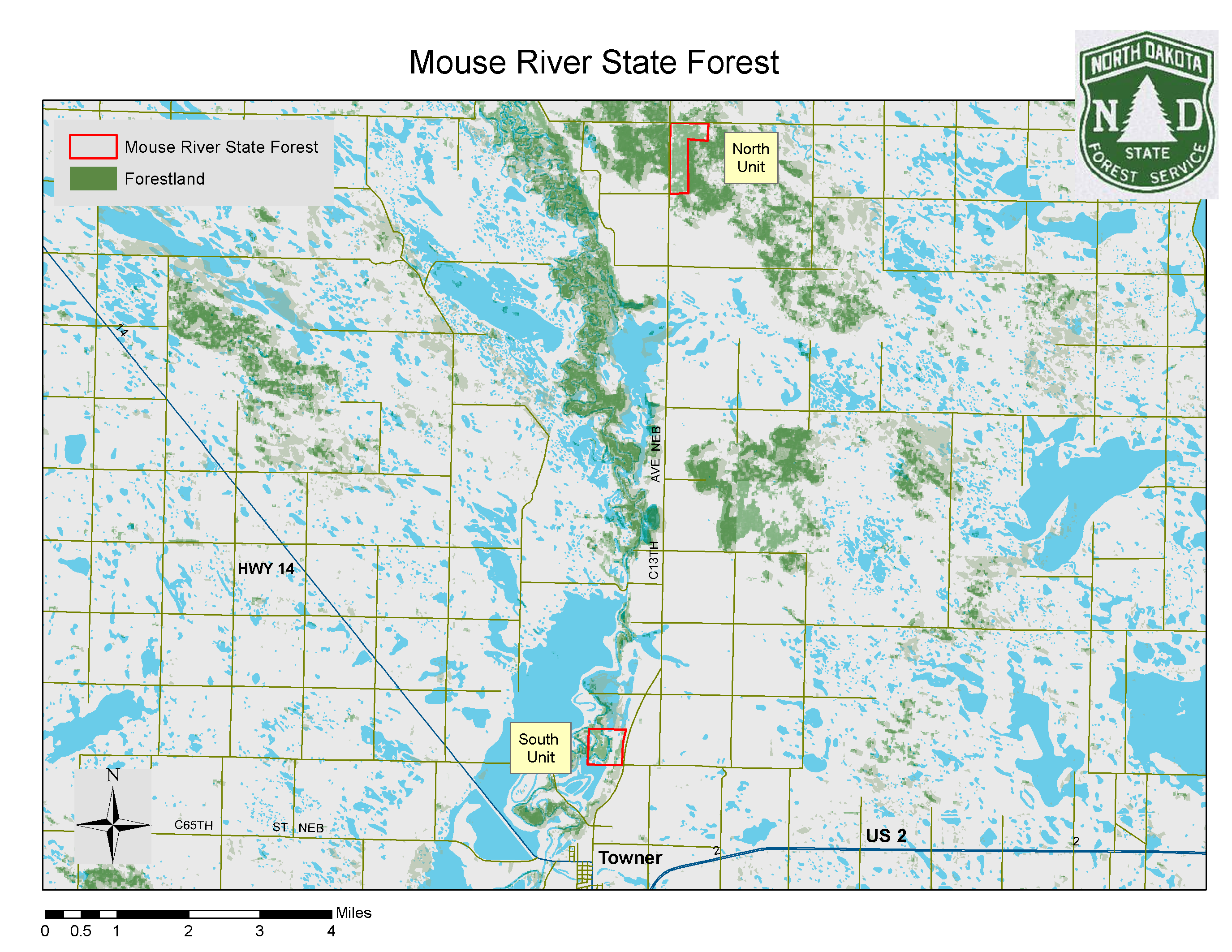Mouse River overview
