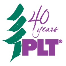 plt 40 years logo final