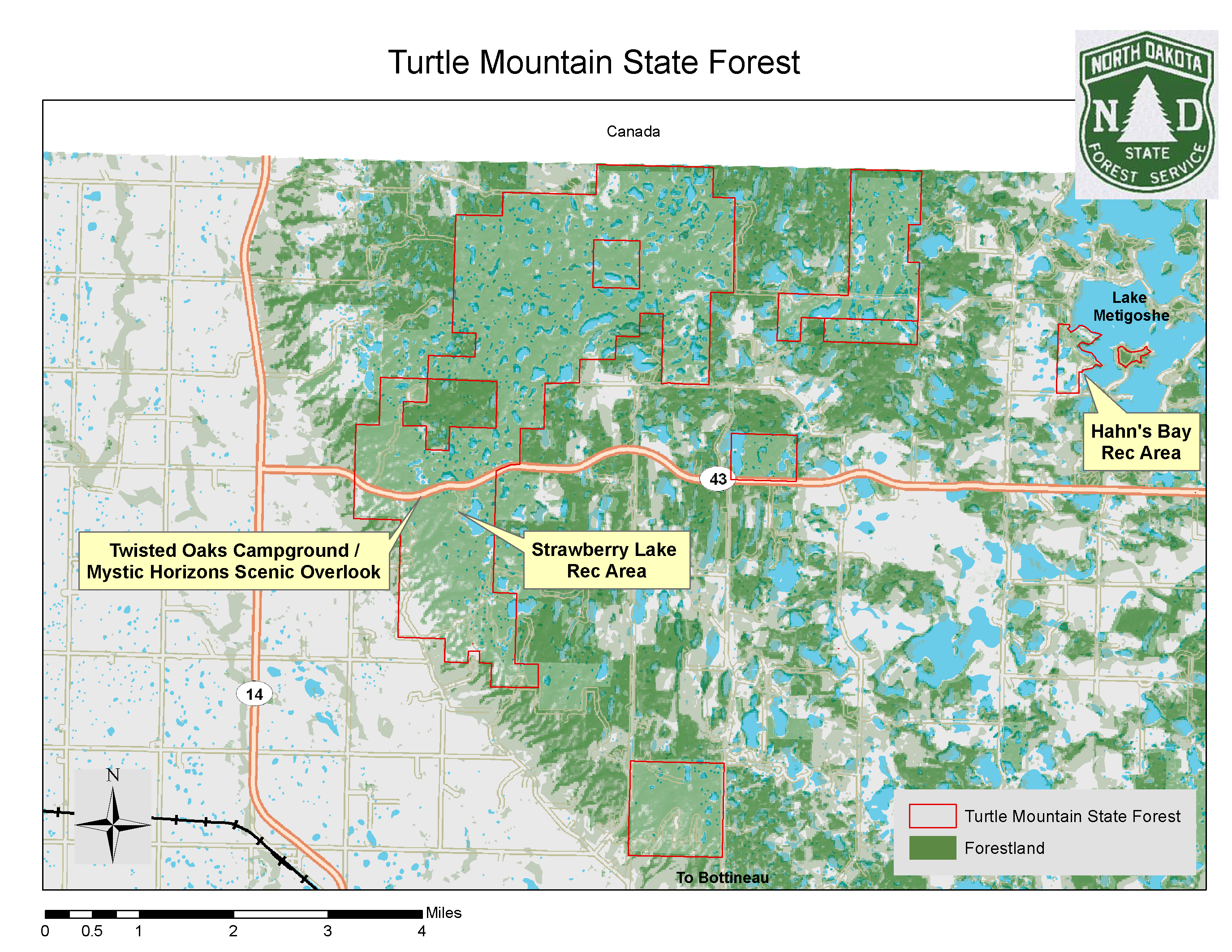 Turtle mtn overview