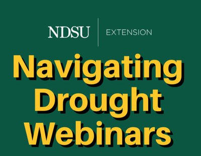 Navigating Drought Webinars graphic
