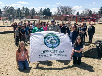 Mandan celebrated their 2021 Arbor Day on Apr 22