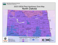 Studying the most current USDA hardiness zone map, can be incredibly helpful when planning a perennial garden. (USDA photo)