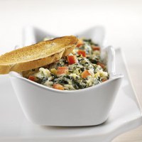 Baked Spinach and Artichoke Yogurt Dip (Photo courtesy Midwest Dairy Association)