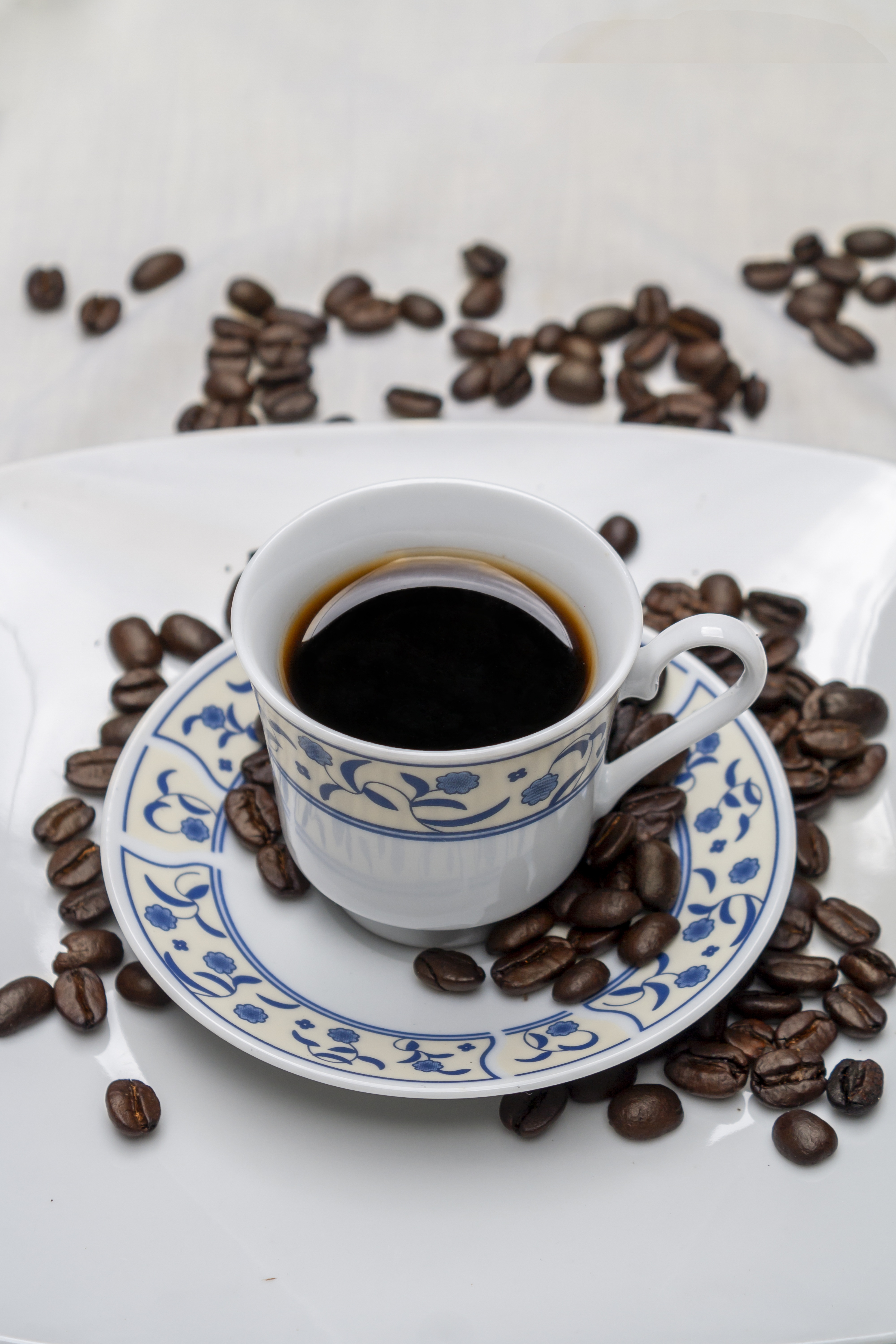 A moderate amount of coffee or other caffeinated beverages is hydrating, although not as hydrating as plain water. (Pixabay photo)