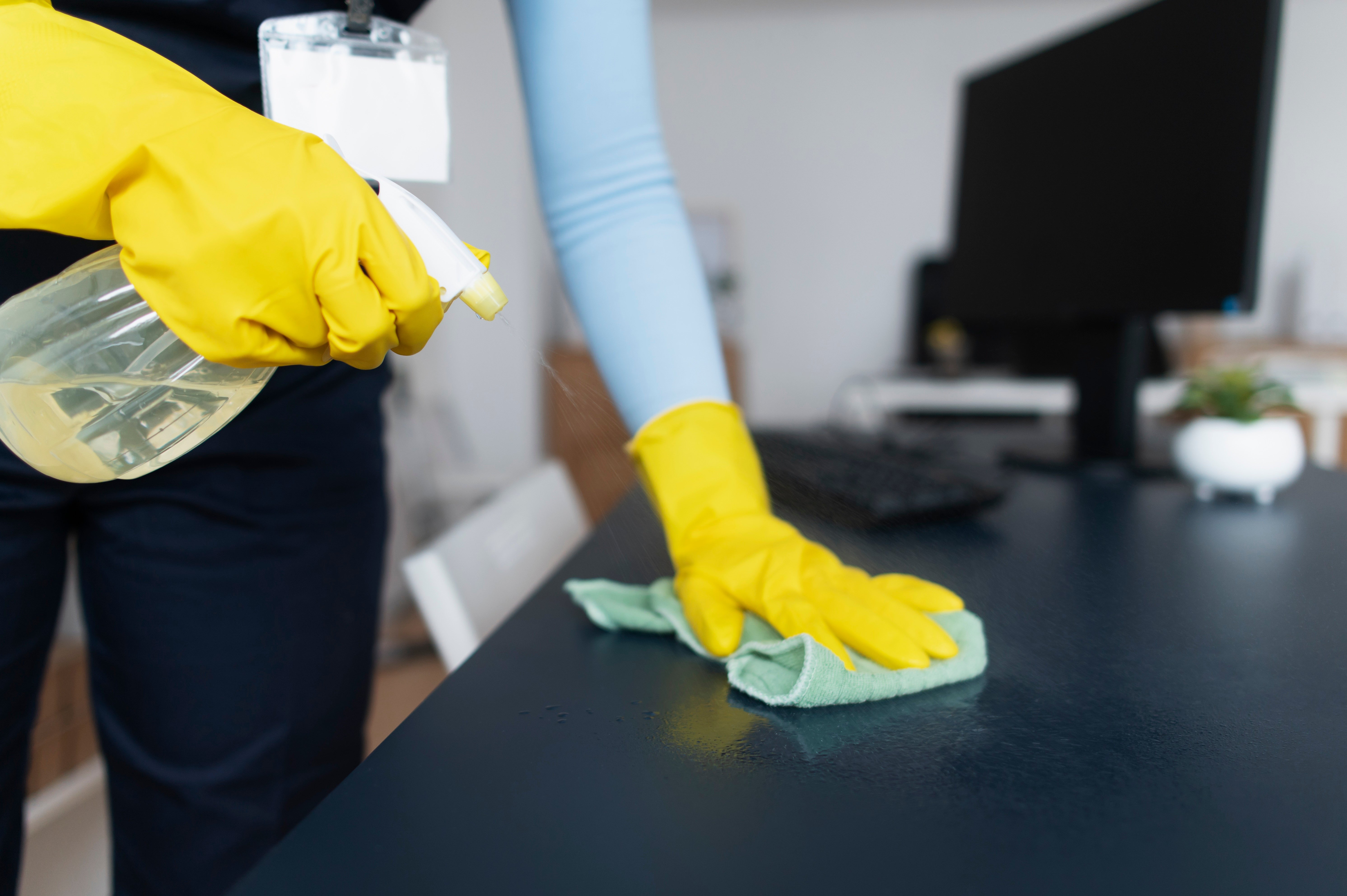 In the event of a mouse presence, wear rubber gloves and use a disinfectant to clean the area and inactivate bacteria. (Pixabay photo)
