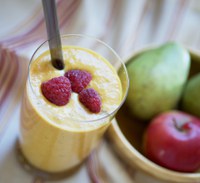 Making a smoothie with Vitamin D-fortified ingredients can help you get enough of this important nutrient. (Pixabay photo)