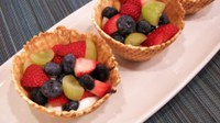 This tasty recipe is made with seasonal fruit. (NDSU photo)