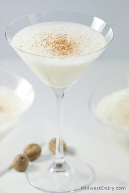 Make sure you use pasteurized eggs or a pasteurized egg product when making this eggnog recipe. (Photo courtesy of Midwest Dairy Association)