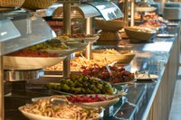 Buffets are popular because you see all the possibilities on the line, so take a trip around the buffet to check out all options before selecting your food. (Pixabay photo)