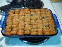 You can find many variations of a Tater Tot hotdish in cookbooks and online recipe sites. Photo by Entitee.
