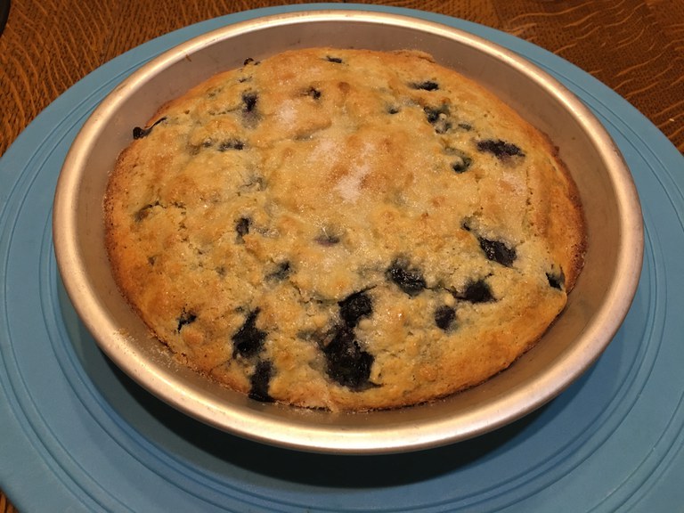 A piece of this cake can be part of a tasty breakfast. (NDSU photo)