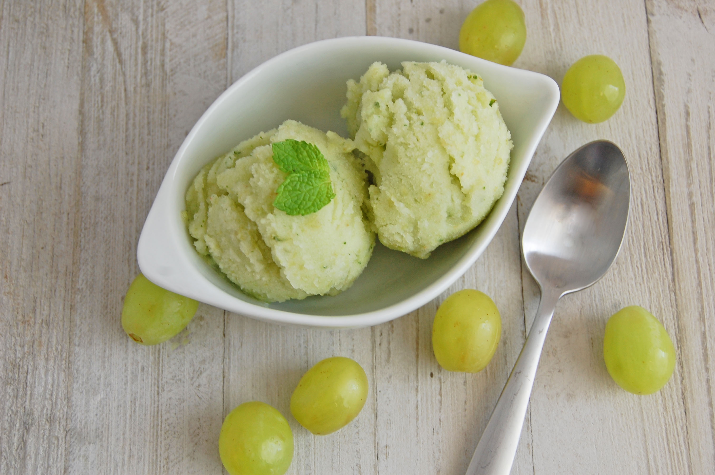 Grape sorbet is a refreshing way to cool off on a hot day. (NDSU photo)