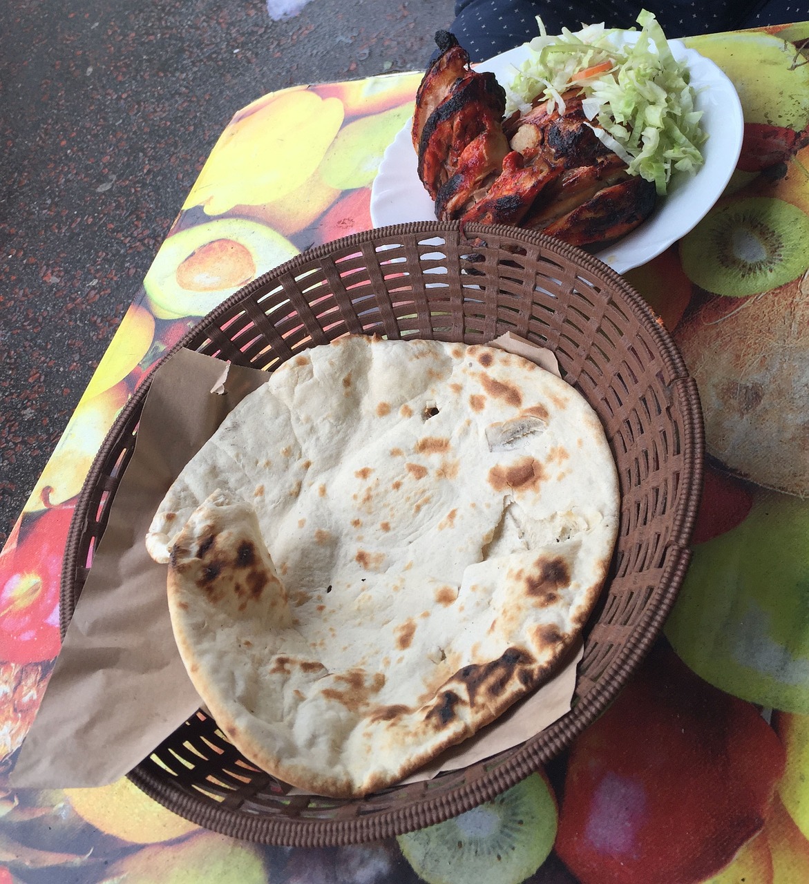 Get the whole family involved in making this naan recipe by letting everyone take turns forming and cooking the bread on the griddle. (Photo courtesy of dodmichaela, Pixabay)