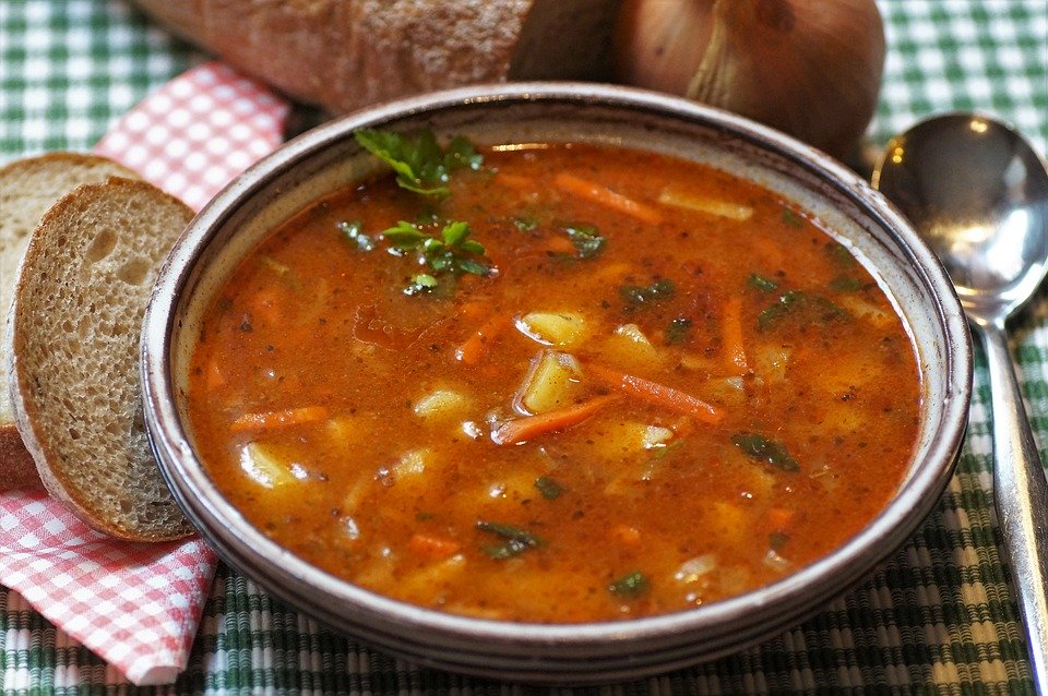 Try making soup or stew from ingredients you have on hand. (Photo courtesy of Pixabay)