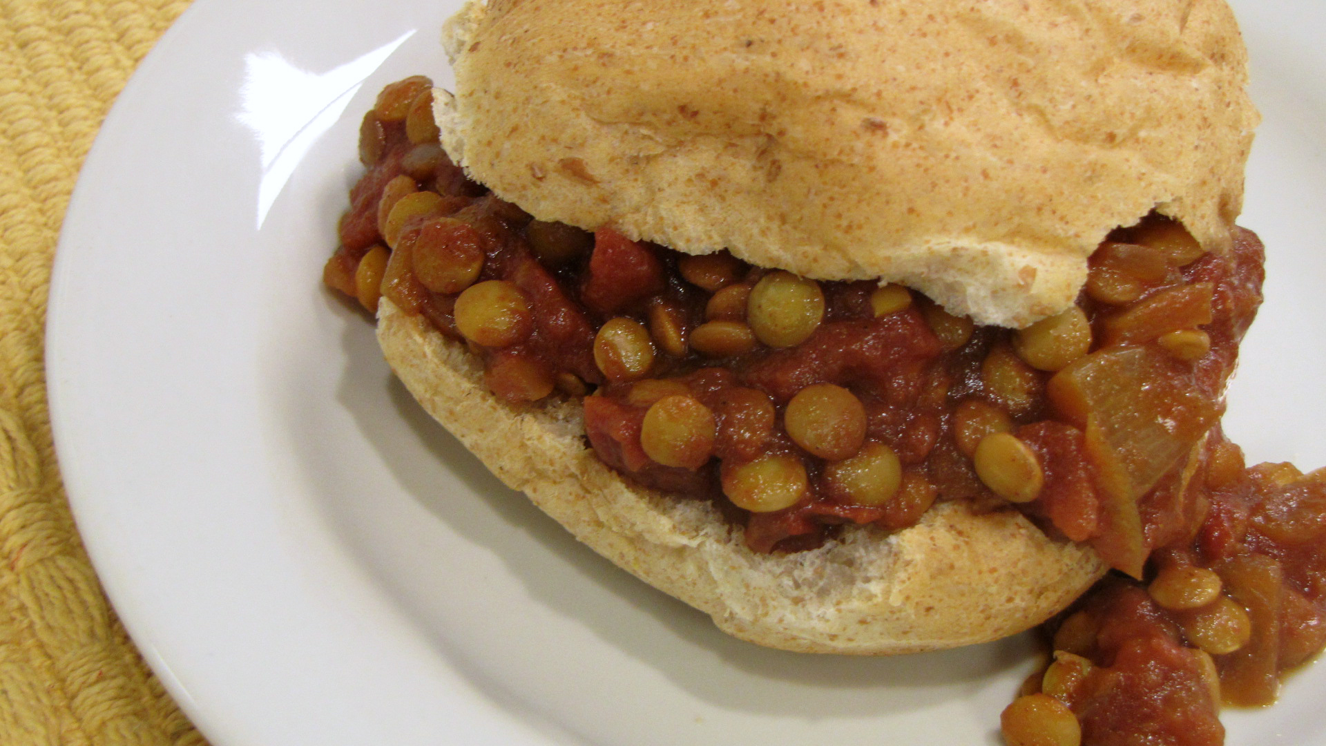 Slow Cooker Sloppy Lentils is a new take on an old favorite and can add fiber, protein, vitamins and minerals to your diet. (NDSU photo)