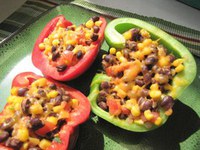 This recipe features black beans and vitamin C-rich peppers. (NDSU photo)