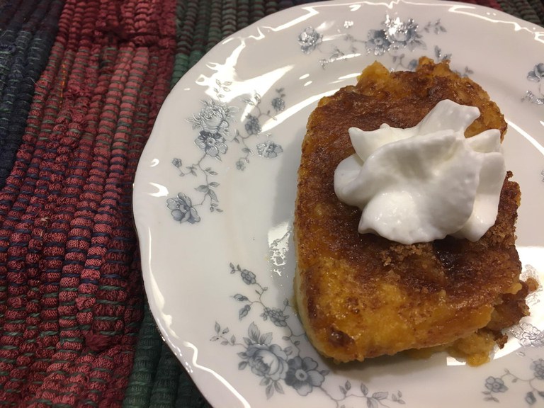 Impossible Pumpkin Dessert is tasty and easy to make. (NDSU photo)