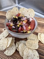 This colorful salsa makes a nutritious addition to event menus. (NDSU photo)