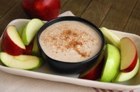 This honey yogurt fruit dip recipe features foods with immune-boosting effects. (NDSU photo)