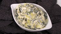 Create some ""compost starter"" by peeling veggies to enjoy with spinach artichoke dip. (NDSU photo)