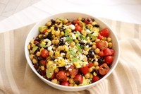 This Southwest Chickpea Salad contains antioxidants and healthful fats. (NDSU photo)