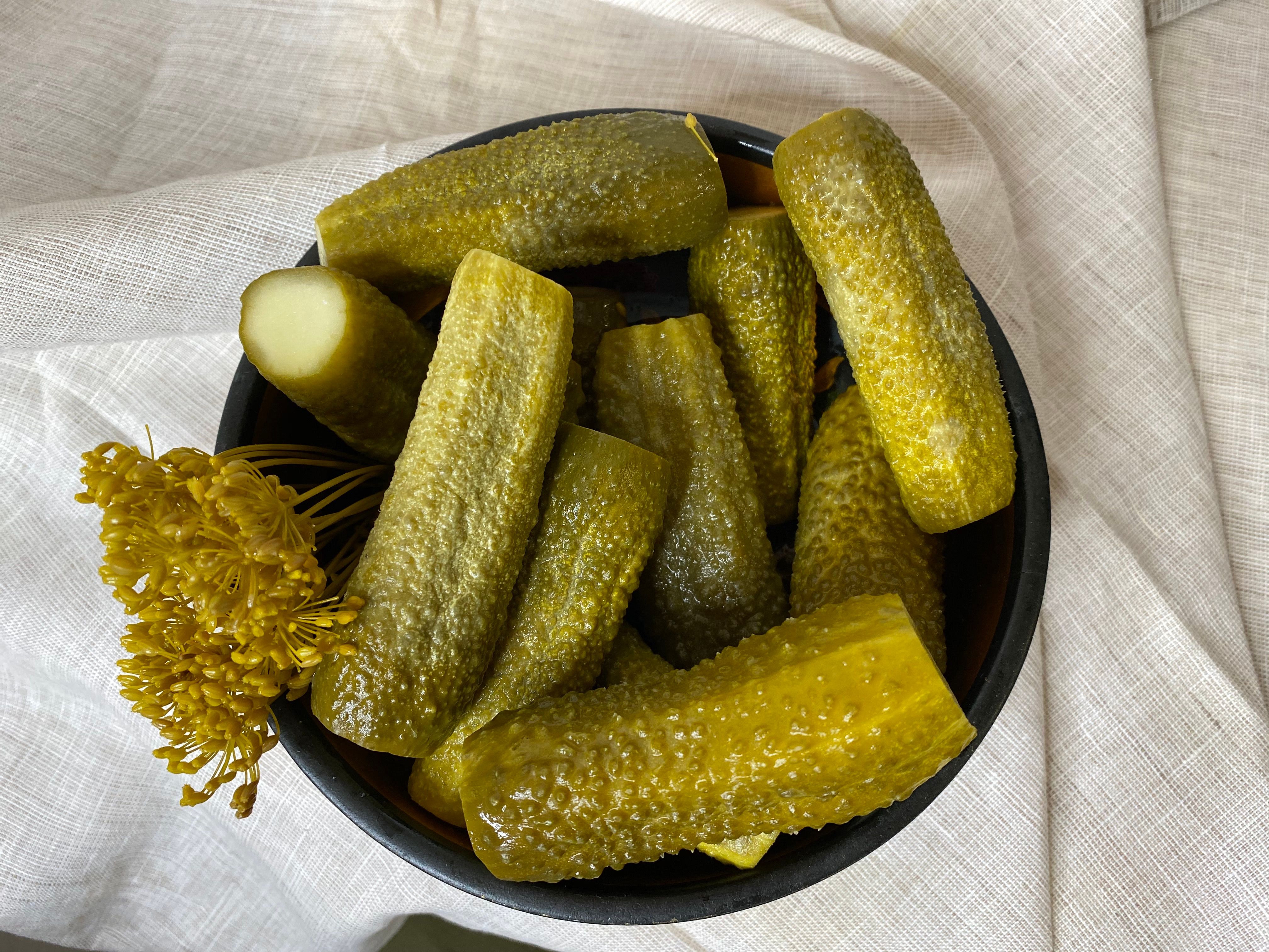 Pickles are low in calories but can have a lot of dietary sodium. (Pexels photo)